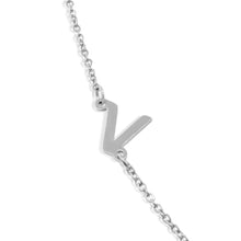 Load image into Gallery viewer, Mini Initial Necklace (Silver)