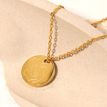 Load image into Gallery viewer, Self Portrait Necklace (Gold)