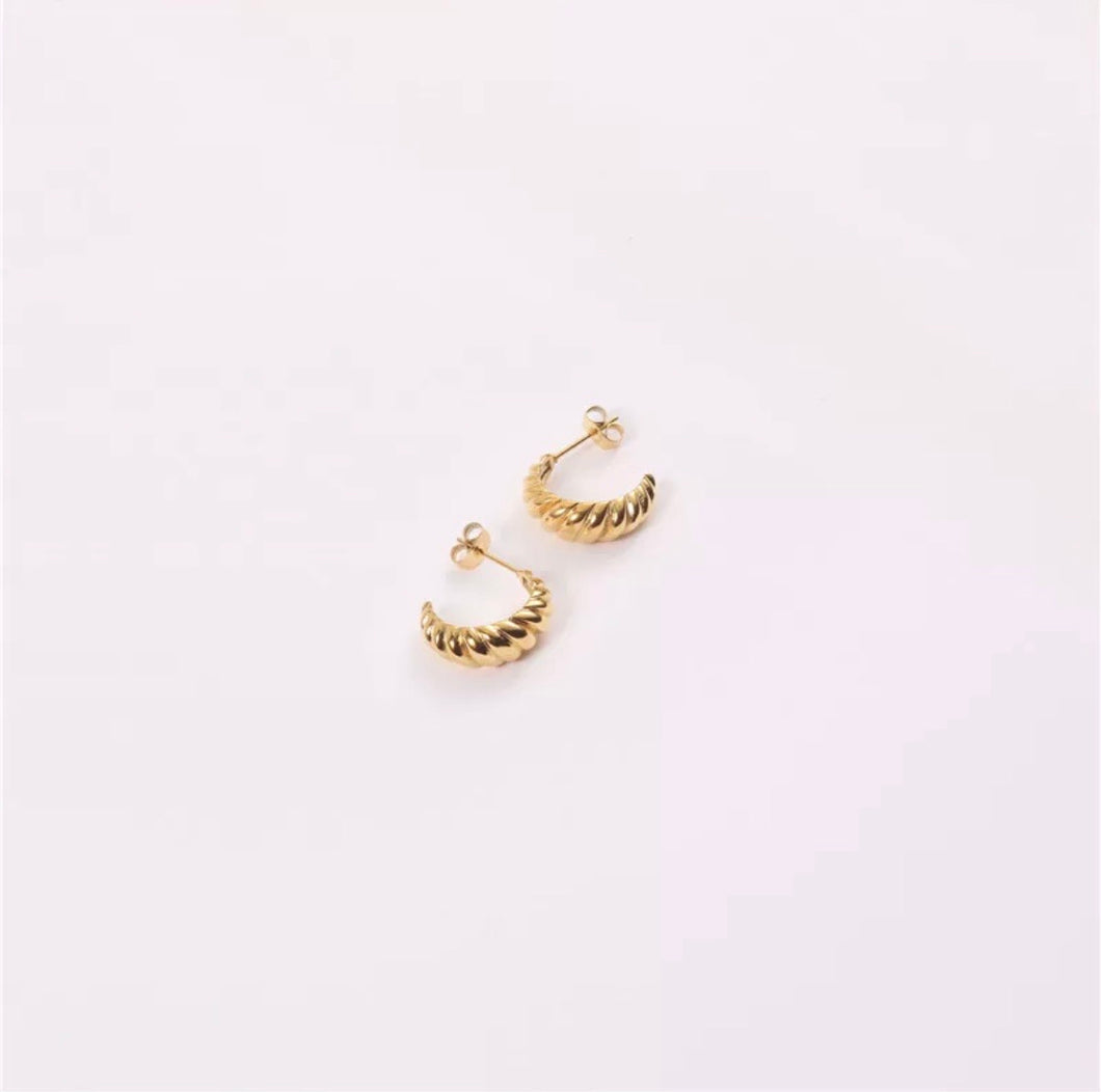 Layla Hoop Earrings (Gold)