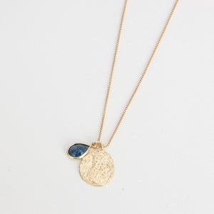 Sapphire Crystal Necklace