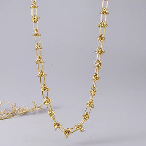 Knotted Chain (Gold)
