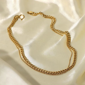 Double Layered Chain (Gold)